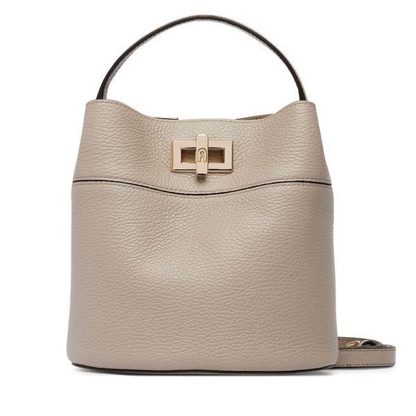 Torebka Furla. Brązowe torebki do ręki damskie Furla, bez wzorów, klasyczne, bez dodatków. Za 1,219.00 zł.