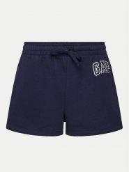 Gap Szorty sportowe 870535-02 Granatowy Regular Fit. Niebieskie szorty sportowe damskie GAP, m, bez wzorów, z bawełny, sportowe. Za 99.99 zł.