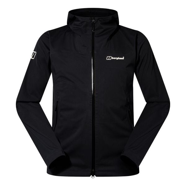 Kurtka softshell męska Berghaus Ridge-Roamer 3L Softshell Jacket. Czarne kurtki męskie Berghaus, l, bez wzorów, z materiału, bez kaptura. Za 1,005.39 zł.