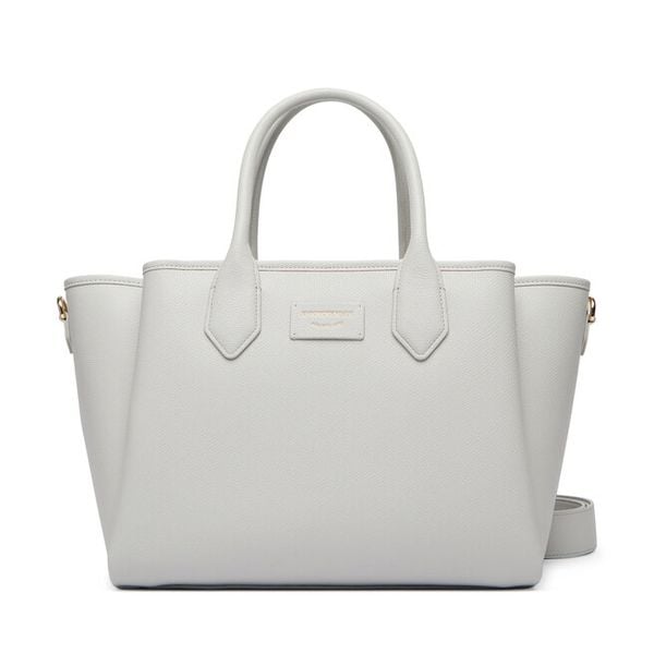 Torebka Emporio Armani. Białe torebki do ręki damskie Emporio Armani, bez wzorów, klasyczne, bez dodatków. Za 1,370.99 zł.