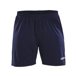 Szorty damskie Craft squad solid. Niebieskie szorty sportowe damskie Craft, xl, bez wzorów, z materiału, klasyczne, na fitness i siłownię. Za 142.00 zł.