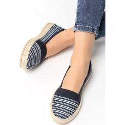 Granatowe Espadryle Relax. Szare espadryle damskie Born2be, w paski. Za 39.99 zł.
