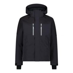 Kurtka męska narciarska CMP 34W4737. Niebieskie kurtki snowboardowe męskie CMP, m, bez wzorów, bez kaptura, narciarskie. Za 1,389.00 zł.