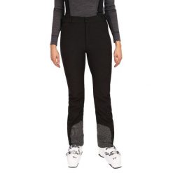 Damskie spodnie narciarskie softshell Kilpi RHEA-W. Czarne spodnie materiałowe damskie Kilpi, xs, bez wzorów, z softshellu, narciarskie. Za 628.61 zł.