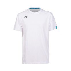 Koszulka Arena Team T-Shirt Panel. Białe koszulki sportowe damskie Arena, s, bez wzorów, ze skóry, bez kołnierzyka, bez ramiączek. Za 99.00 zł.