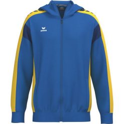 Kurtka treningowa Erima Celebrate 125 z kapturem, wielokolorowa dla juniorów. Niebieskie kurtki męskie Erima, na zimę, m, bez wzorów, z kapturem. Za 314.99 zł.