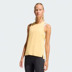 Adi365 CLIMACOOL Tank. Brązowe obuwie sportowe damskie Adidas, bez wzorów, do biegania. Za 129.00 zł.