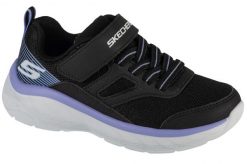 Buty sportowe Sneakersy chłopięce, Boundless. Czarne trampki i tenisówki chłopięce Skechers, bez wzorów, z materiału, sportowe, przed kostkę, bez zapięcia. Za 139.99 zł.