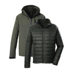Kombinezon parka i puchówka Killtec KOW 95. Zielone parki męskie KILLTEC, m, bez wzorów, z materiału. Za 696.50 zł.