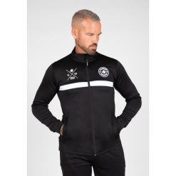 Vernon Kurtka dresowa - Czarny. Czarne kurtki sportowe męskie GORILLA WEAR, xl, bez wzorów, z dresówki, na fitness i siłownię. Za 297.00 zł.