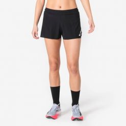 Spodenki do biegania damskie z wszytymi majtkami Kiprun Proteam. Czarne szorty sportowe damskie KIPRUN, l, bez wzorów, z materiału, klasyczne, z standardowym stanem, do biegania. Za 349.99 zł.