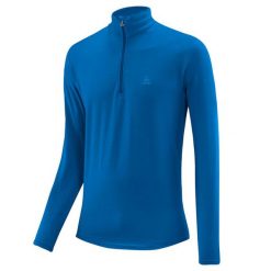 Koszulka z długimi rękawami midlayer Löffler Transtex®. Niebieskie bluzki z długim rękawem męskie LOFFLER, l, bez wzorów, bez kołnierzyka. Za 397.00 zł.