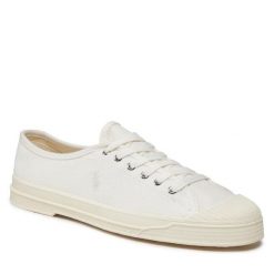 Sneakersy Polo Ralph Lauren. Białe trampki i tenisówki chłopięce Polo Ralph Lauren, bez wzorów, bez zapięcia. Za 249.99 zł.