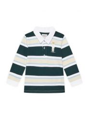 Guess Bluzka N6YP01 1K4106 Niebieski Regular Fit. Zielone t-shirty dla chłopców Guess, z aplikacjami, z bawełny, bez ramiączek. Za 154.99 zł.