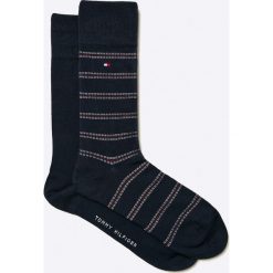 Tommy Hilfiger - Skarpety (2-pack). Czarne skarpety męskie marki Tommy Hilfiger, z bawełny. W wyprzedaży za 49.90 zł.