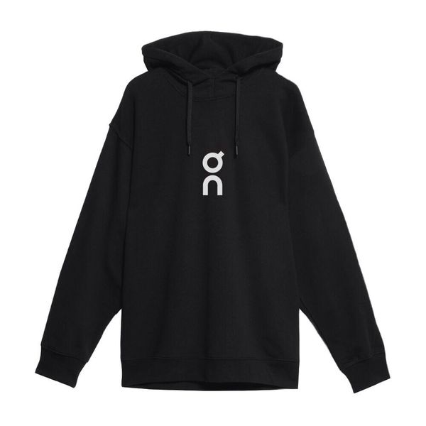 Bluza męska On Club Hoodie. Czarne bluzy męskie On, l, bez wzorów, z bawełny, bez kaptura. Za 673.00 zł.