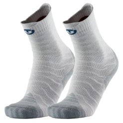 Skarpety trekkingowe kobieta Therm-ic Trekking Temperate Crew Lady dwuwarstwowa. Szare skarpety damskie THERM-IC, bez wzorów, z wełny. Za 145.00 zł.
