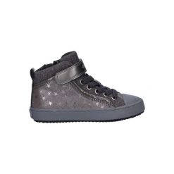 Tenisówki Geox Model J Kalispera Girl I Kolor Srebrny. Szare buty sportowe dziewczęce Geox, bez wzorów, bez zapięcia, tenisowe. Za 159.99 zł.