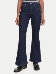 Tommy Hilfiger Jeansy Luna WW0WW52185 Granatowy Flare Fit. Niebieskie jeansy damskie Tommy Hilfiger. Za 476.99 zł.