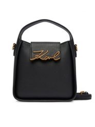 KARL LAGERFELD Torebka B4W30008 Czarny. Czarne torebki do ręki damskie KARL LAGERFELD, bez wzorów, ze skóry, bez dodatków. Za 1,099.00 zł.