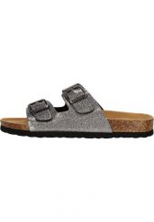 Sandały damskie Cruz Winsy Cork. Fioletowe sandały damskie CRUZ, bez wzorów, z materiału, bez obcasa, bez zapięcia. Za 154.00 zł.