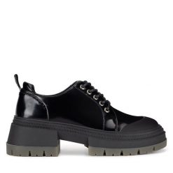 Półbuty Nine West. Czarne mokasyny damskie Nine West. Za 167.99 zł.