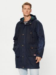 Hunter Parka Liam HARM0028242 Granatowy Regular Fit. Niebieskie kurtki męskie Hunter, m, bez wzorów, z bawełny, bez kaptura. Za 769.99 zł.