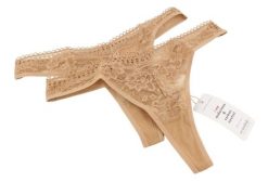 Scandale Le String Sensual Nude T17 — stringi damskie 2-pack XL. Brązowe stringi damskie Erima, xl, bez wzorów, z bawełny. Za 241.99 zł.