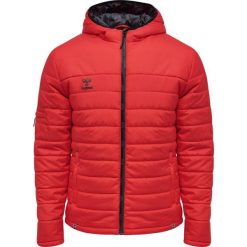 Parka Hummel Quilted North. Czerwone parki męskie Hummel, m, bez wzorów, sportowe, bez kaptura. W wyprzedaży za 288.50 zł.
