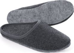 HEYO Pantofle filcowe HPF01 HEYO 37. Klapki damskie HEYO, bez wzorów, sportowe, bez obcasa. Za 29.90 zł.
