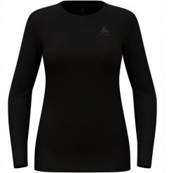 Koszulka damska Odlo BL TOP crew neck l/s MERINO 260 roz. M Czarna. Czarne bielizna termoaktywna damska Odlo, l, bez wzorów, bez ramiączek. Za 347.89 zł.
