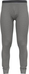 Legginsy męskie Odlo BL BOTTOM long MERINO. Szare legginsy sportowe męskie Odlo, m, bez wzorów, z materiału, długie, trekkingowe. Za 452.25 zł.
