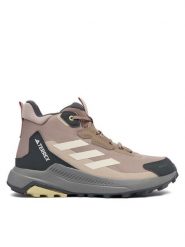 Adidas Trekkingi Terrex Anylander Mid Rain.Rdy Hiking Shoes KJ0866 Brązowy. Brązowe trekkingi damskie Adidas, trekkingowe. Za 439.99 zł.