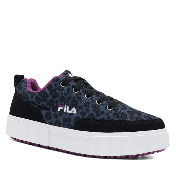 Sneakersy Fila. Czarne trampki i tenisówki chłopięce Fila, bez wzorów, bez zapięcia. Za 159.99 zł.