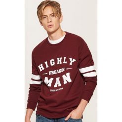Bluza z nadrukiem - Czerwony. Bluzy damskie marki House. Za 79.99 zł.
