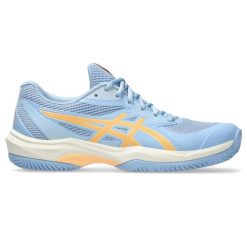 Damskie buty do padla Asics GEL-Game FF. Niebieskie obuwie sportowe damskie Asics, bez wzorów. Za 383.00 zł.