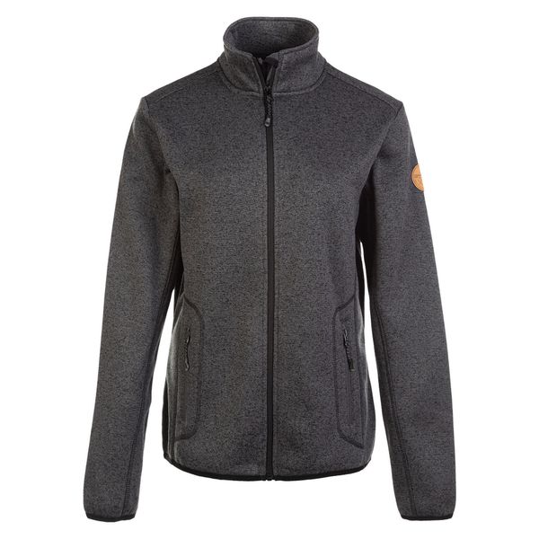 Bluza damska Whistler Samani Melange. Czarne bluzy damskie Whistler, bez wzorów, z materiału, bez kaptura. Za 149.99 zł.