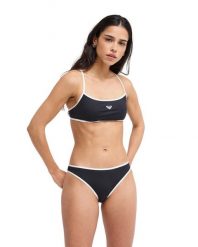 Dół bikini damski THE RETRO ESSENTIALS. Szare bikini damskie Roxy, l, bez wzorów. Za 149.99 zł.