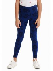 Desigual Legginsy 23SGKK01 Granatowy Slim Fit. Niebieskie legginsy dla dziewczynek Desigual, bez wzorów, z bawełny. Za 49.99 zł.