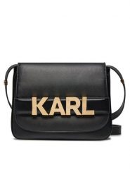 KARL LAGERFELD Torebka 236W3092 Czarny. Czarne listonoszki damskie KARL LAGERFELD, bez wzorów, ze skóry, bez dodatków. Za 1,259.00 zł.