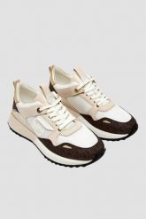 MICHAEL KORS Białe sneakersy damskie Theo Trainer, Rozmiar 39. Białe obuwie sportowe damskie Michael Kors, bez wzorów. W wyprzedaży za 999.99 zł.