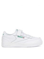 Reebok Sneakersy EO-CLUB C 1V 100010357 Biały. Białe buty sportowe chłopięce Reebok, bez wzorów, z materiału, bez zapięcia. Za 199.99 zł.