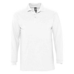 Koszulka Polo Z Długim Rękawem Dla Dorosłych Unisex Winter II. Białe koszule damskie SOL'S, l, bez wzorów, casualowe, bez kołnierzyka, bez ramiączek. Za 102.99 zł.