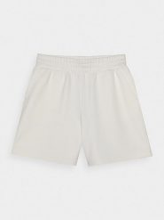 4F Spodenki dresowe damskie - czarne XS. Czarne szorty sportowe damskie 4f, l, bez wzorów, z bawełny, sportowe. Za 69.99 zł.