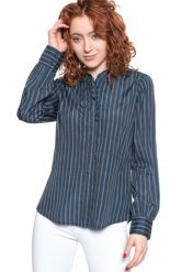 MUSTANG Emma shirred crepe 1009980 11779. Bluzki damskie Mustang, s, bez wzorów, bez kołnierzyka, bez ramiączek. W wyprzedaży za 49.99 zł.