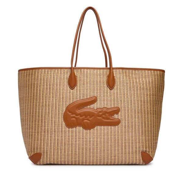 Torebka Lacoste. Niebieskie torebki do ręki damskie Lacoste, bez wzorów, bez dodatków. Za 687.99 zł.