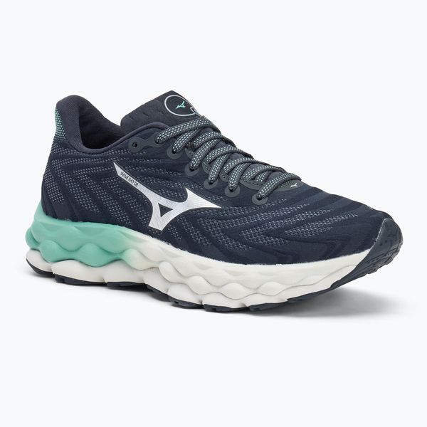 Buty do biegania damskie Mizuno Wave Sky 8. Niebieskie obuwie sportowe damskie Mizuno, bez wzorów, do biegania, mizuno wave. Za 799.99 zł.