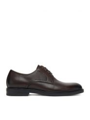 Gino Rossi Półbuty CEO-HS815-2 Brązowy. Brązowe eleganckie półbuty Gino Rossi, ze skóry, wizytowe, bez zapięcia. Za 329.99 zł.