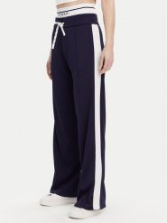 PINKO Spodnie dresowe Marsicano 104888 A2FQ Granatowy Regular Fit. Niebieskie spodnie dresowe damskie Pinko, l, bez wzorów, z dresówki. Za 719.99 zł.