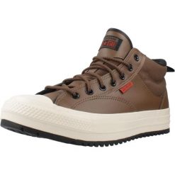 Buty CONVERSE CHUCK TAYLOR ALL STAR MALDEN STREET BOOT MID Brązowy. Brązowe trekkingi męskie Converse, trekkingowe. Za 405.11 zł.